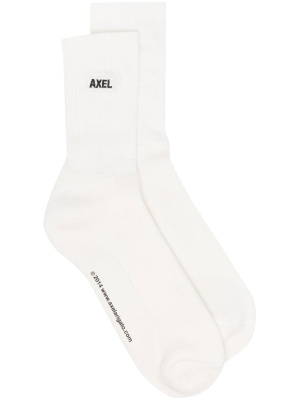 

Logo-embroidered ribbed socks, Axel Arigato Logo-embroidered ribbed socks