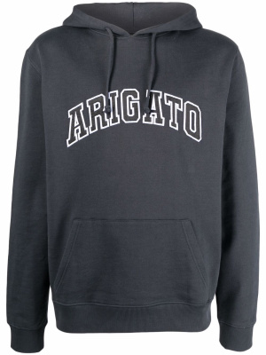 

Organic-cotton logo-print hoodie, Axel Arigato Organic-cotton logo-print hoodie