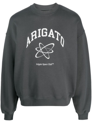 

Arigato Space Club logo print sweatshirt, Axel Arigato Arigato Space Club logo print sweatshirt