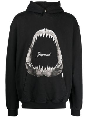 

Shark Jaws graphic-print hoodie, Represent Shark Jaws graphic-print hoodie
