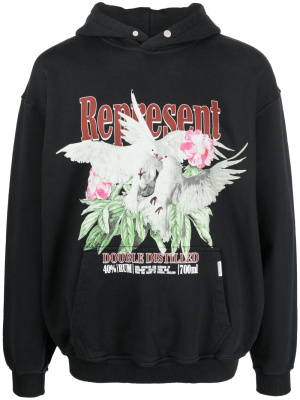 

Graphic-print cotton sweatshirt, Represent Graphic-print cotton sweatshirt