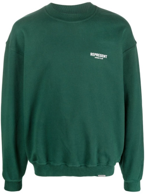 

Logo-print sweatshirt, Represent Logo-print sweatshirt