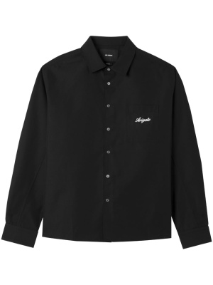 

Flow logo-print overshirt, Axel Arigato Flow logo-print overshirt