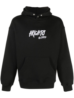 

Arigato Tag organic cotton hoodie, Axel Arigato Arigato Tag organic cotton hoodie