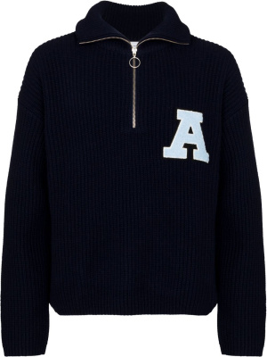

Logo patch high-neck jumper, Axel Arigato Logo patch high-neck jumper