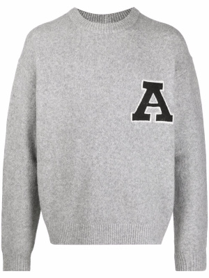 

Chest logo-patch sweatshirt, Axel Arigato Chest logo-patch sweatshirt