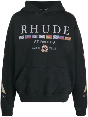 

Graphic logo-print hoodie, Rhude Graphic logo-print hoodie