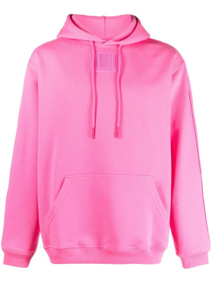 

Logo-patch long-sleeve hoodie, VTMNTS Logo-patch long-sleeve hoodie