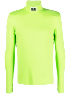 

Barcode turtleneck jumper, VTMNTS Barcode turtleneck jumper