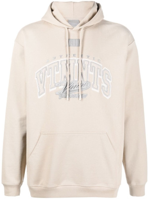 

Logo-embroidered hoodie, VTMNTS Logo-embroidered hoodie