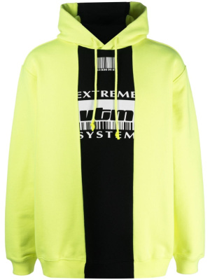 

Logo-print cotton hoodie, VTMNTS Logo-print cotton hoodie