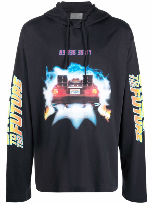 

Back to the Future print hoodie, VTMNTS Back to the Future print hoodie