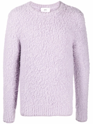

Long-sleeved crew-neck jumper, AMI Paris Long-sleeved crew-neck jumper