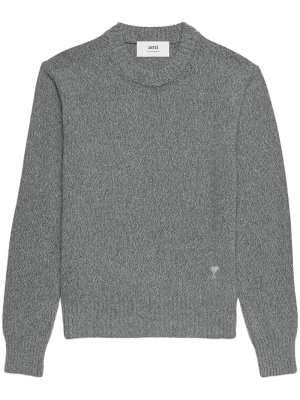 

Cashmere-blend crew-neck jumper, AMI Paris Cashmere-blend crew-neck jumper
