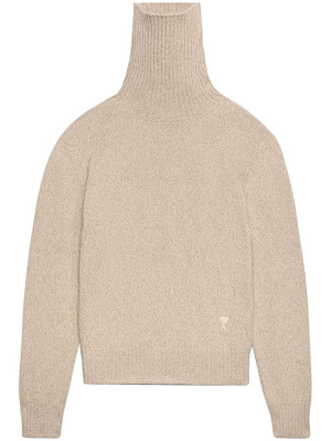 

Roll-neck cashmere jumper, AMI Paris Roll-neck cashmere jumper