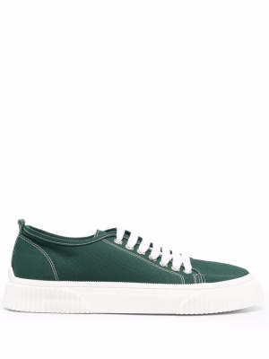 

Canvas low-top sneakers, AMI Paris Canvas low-top sneakers