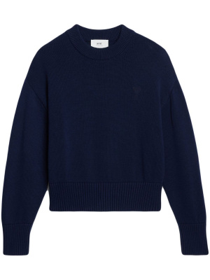 

Crew neck pullover jumper, AMI Paris Crew neck pullover jumper