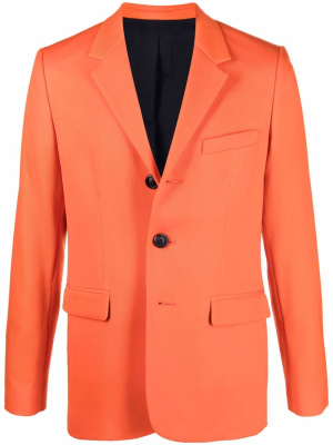 

Single-breasted wool blazer, AMI Paris Single-breasted wool blazer