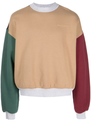 

Colourblock panelled sweater, Alexander Wang Colourblock panelled sweater