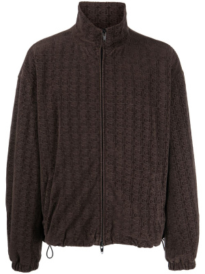 

Logo-jacquard track jacket, Alexander Wang Logo-jacquard track jacket