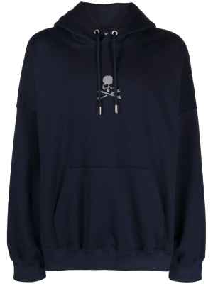 

Skull-print cotton hoodie, Mastermind Japan Skull-print cotton hoodie