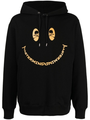 

Logo-print drawstring hoodie, Mastermind Japan Logo-print drawstring hoodie