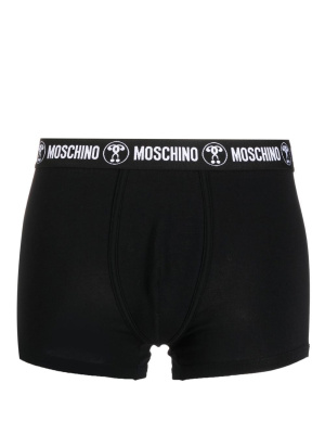 

Logo-print waistband boxers, Moschino Logo-print waistband boxers