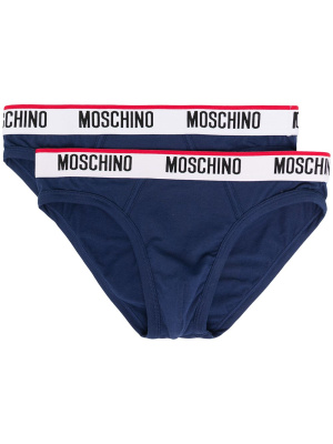 

Logo waistband briefs, Moschino Logo waistband briefs
