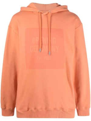 

Box logo print hoodie, Opening Ceremony Box logo print hoodie