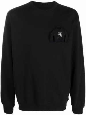 

Sweatshirt-motif crewneck sweatshirt, Opening Ceremony Sweatshirt-motif crewneck sweatshirt