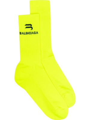

Logo-print sports socks, Balenciaga Logo-print sports socks