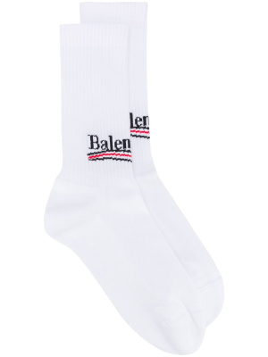 

Political logo socks, Balenciaga Political logo socks