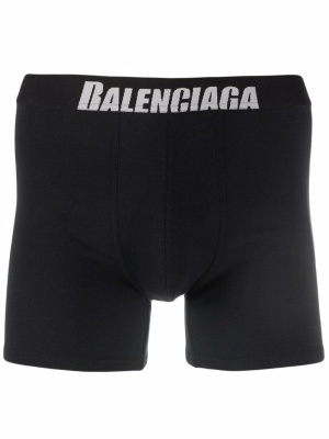 

Logo embroidered boxers, Balenciaga Logo embroidered boxers