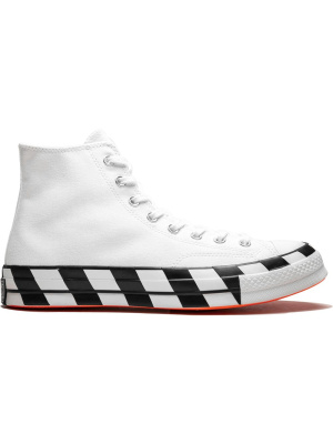 

X Off-White Chuck Taylor All-Star 70S Hi sneakers, Converse X Off-White Chuck Taylor All-Star 70S Hi sneakers