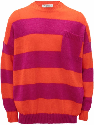

Striped crew neck jumper, JW Anderson Striped crew neck jumper