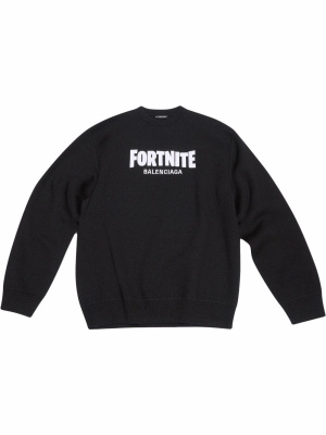 

Fortnite logo sweatshirt, Balenciaga Fortnite logo sweatshirt