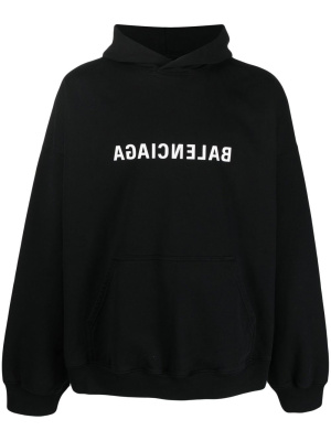 

Logo print hoodie, Balenciaga Logo print hoodie