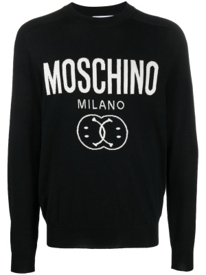 

Logo-print jumper, Moschino Logo-print jumper