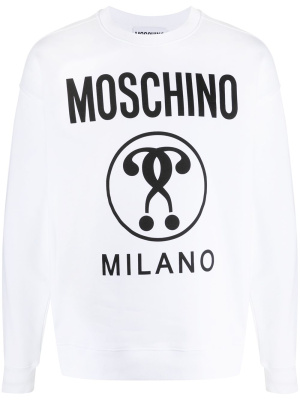 

Logo print sweatshirt, Moschino Logo print sweatshirt