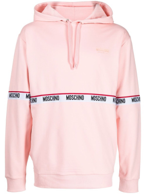 

Logo-tape hoodie, Moschino Logo-tape hoodie