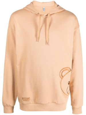 

Teddy Bear-embroidered hoodie, Moschino Teddy Bear-embroidered hoodie
