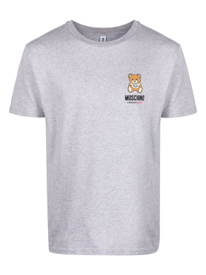 

Logo-print cotton T-shirt, Moschino Logo-print cotton T-shirt