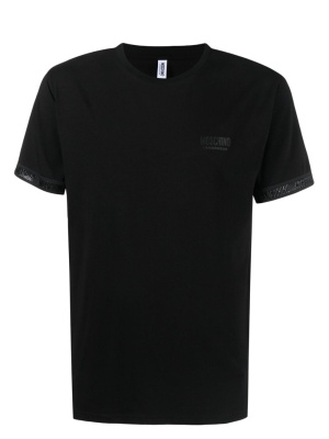 

Logo-embellished jersey T-shirt, Moschino Logo-embellished jersey T-shirt