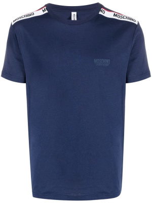 

Logo-tape lounge T-shirt, Moschino Logo-tape lounge T-shirt