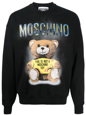 

Teddy Bear motif sweatshirt, Moschino Teddy Bear motif sweatshirt