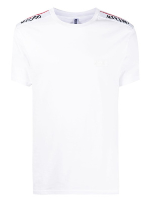 

Logo-tape cotton T-shirt, Moschino Logo-tape cotton T-shirt