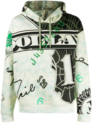 

Graphic-print cotton sweatshirt, Moschino Graphic-print cotton sweatshirt