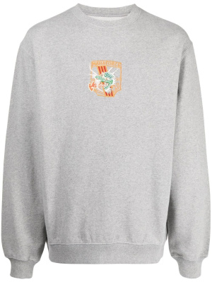 

Dragon-embroidered sweatshirt, Maharishi Dragon-embroidered sweatshirt