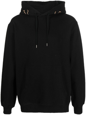 

Dragon-embroidered drawstring hoodie, Maharishi Dragon-embroidered drawstring hoodie