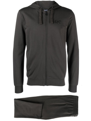 

Logo-print cotton tracksuit, Ea7 Emporio Armani Logo-print cotton tracksuit
